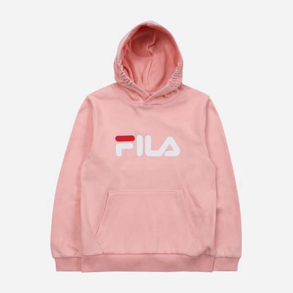 Fila Uno L/S Boy's Hoodies - Pink,NZ 176-79514